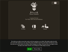 Tablet Screenshot of pievedisantostefano.com